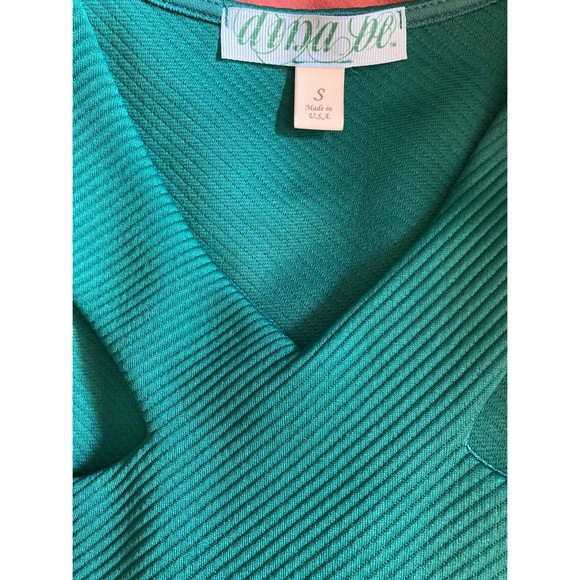 Emerald Green Party Dress - Picture 3 of 4